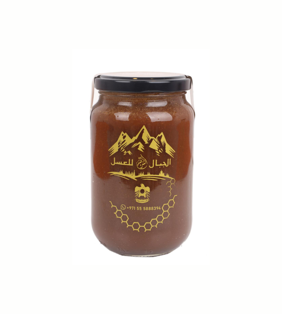عسل السدر ربع 1 (6) خلطة الجبال 12 مكون 500g - الصورة 1